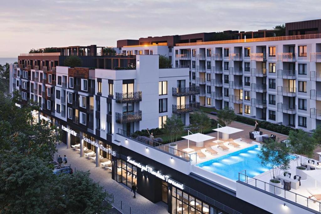 Apartamenty Portowe By Nadmorskie Tarasy C311 Kołobrzeg Dış mekan fotoğraf